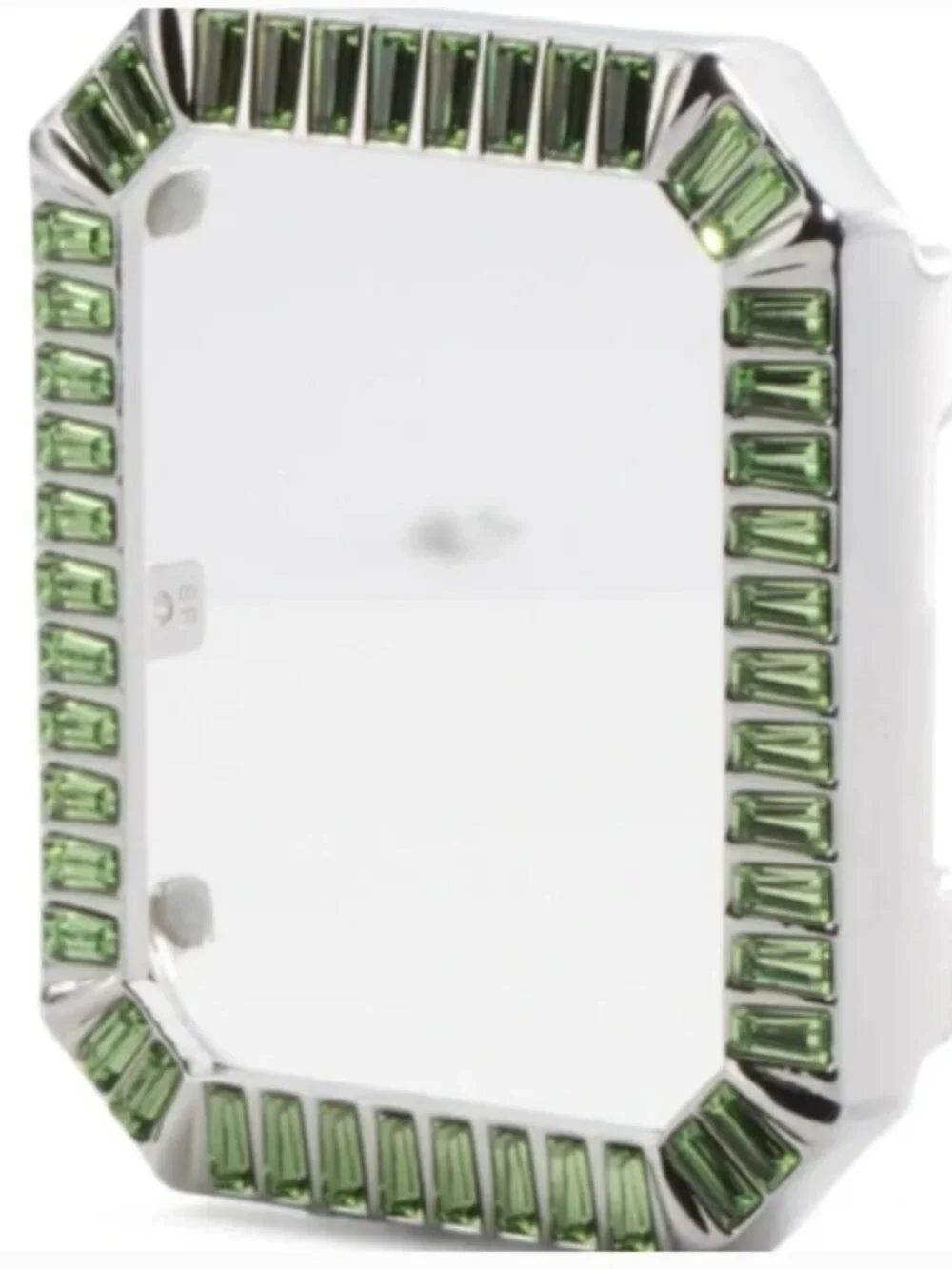 NWT Swarovski Millenia Apple Watch Cover with Green Swarovski Crystals